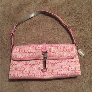 Small pink Coach